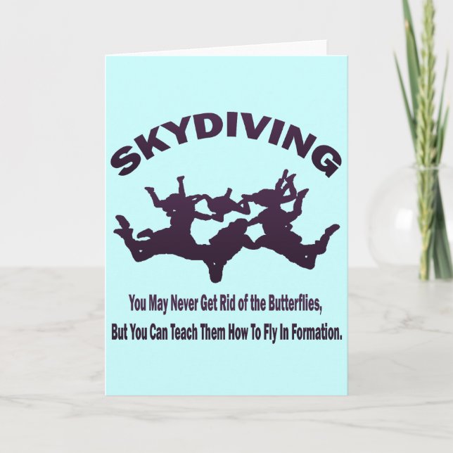 TARJETA SKYDIVING (Anverso)