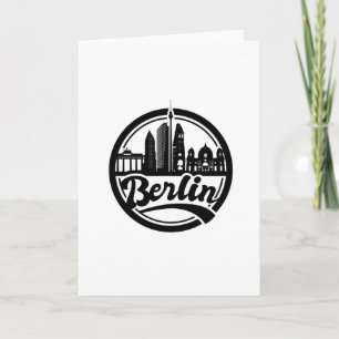 TARJETA SKYLINE BERLIN