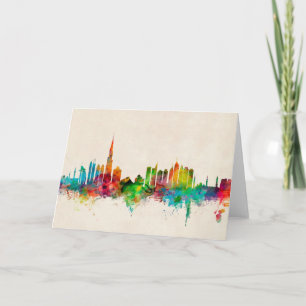 Tarjeta Skyline de Dubai