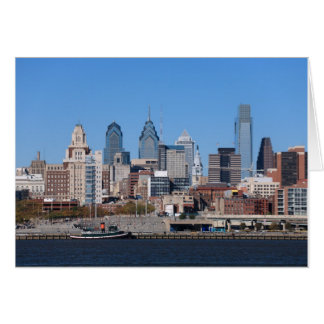 Tarjeta Skyline de Filadelfia