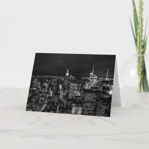 Tarjeta Skyline de la ciudad de Nueva York