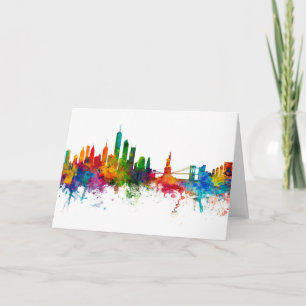 Tarjeta Skyline de Nueva York