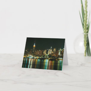 TARJETA SKYLINE DE NUEVA YORK