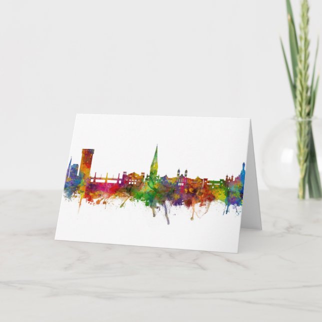 Tarjeta Skyline de San Sebastián (Anverso)