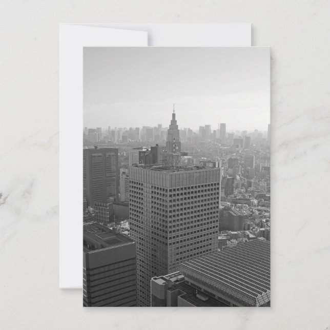 Tarjeta Skyline de Tokio (Anverso)