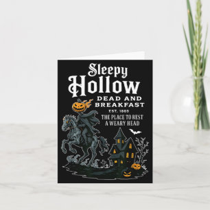 Tarjeta Sleepy Hollow Dead and Breakfast Establecido en 18