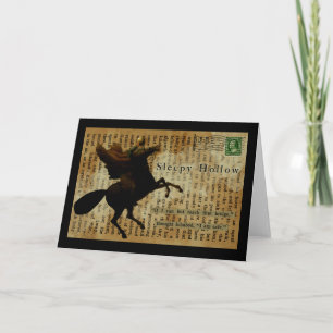 Tarjeta Sleepy Hollow Jinete sin cabeza 1