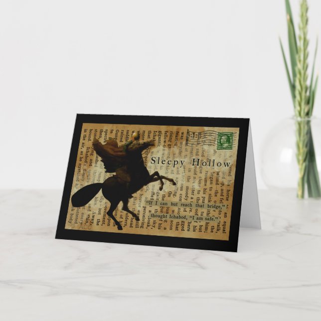 Tarjeta Sleepy Hollow Jinete sin cabeza 1 (Anverso)