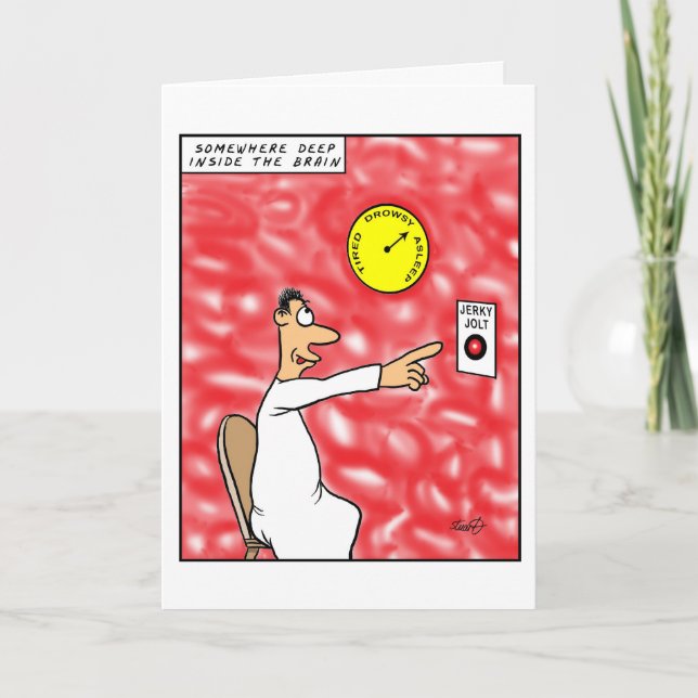 Tarjeta Sleepy Jerk (Anverso)