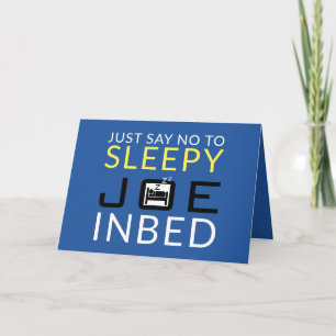 Tarjeta Sleepy Joe