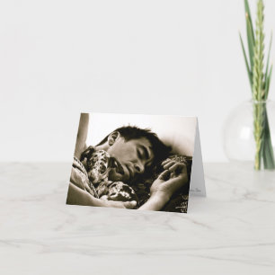 Tarjeta "Sleepy Sunday Splendor" de Christine Tetso