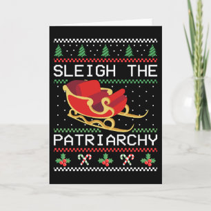 Tarjeta Sleigh El Patriarcado I