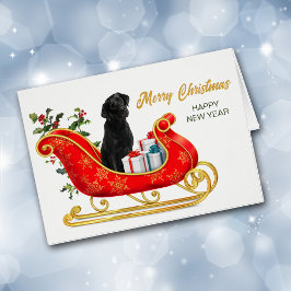Tarjeta Sleigh para recuperadores de Navidades de