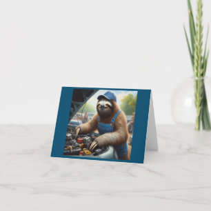 Tarjeta Sloth Mechanic