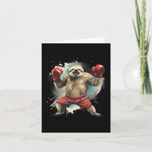 Tarjeta Slots De Boxeo Con Guantes De Boxeo Kickboxing Gra
