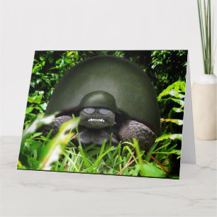 Tarjeta Slow Commando - Tortuga del ejército