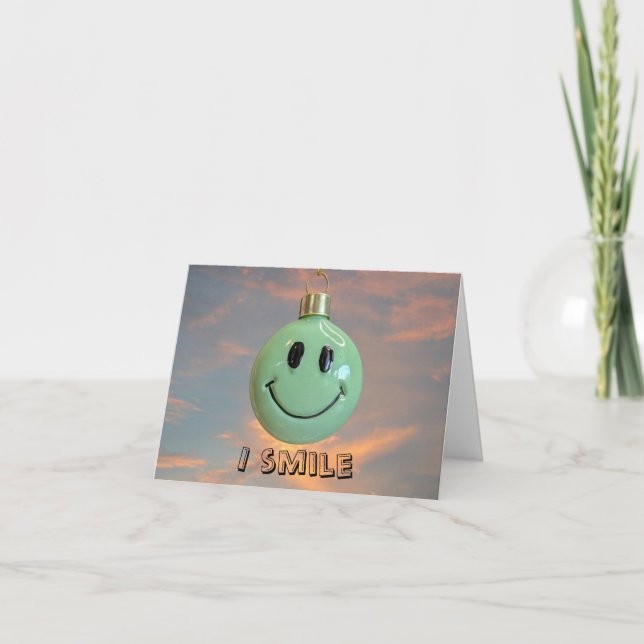 Tarjeta Smiley Face (Anverso)