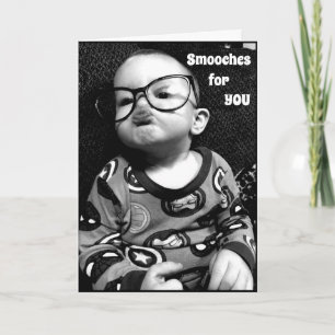 TARJETA *SMOOCHES PARA TI Y DESEOS PARA TU CUMPLEAÑOS TAMB