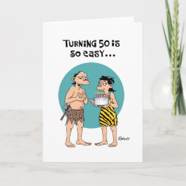 Tarjeta Snarky cumpleaños 50