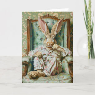 Tarjeta Snarky Guay Rabbit