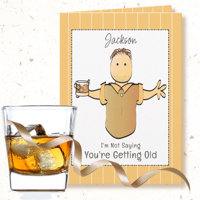 Tarjeta Snarky Sassy Funny Male Personalizado Cumpleaños (Subido por el creador)