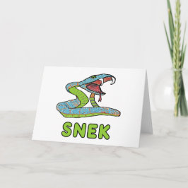 Tarjeta Snek (Serpiente)