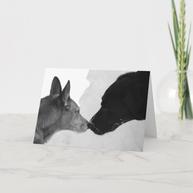 Tarjeta Sniffing Greeting (Anverso)