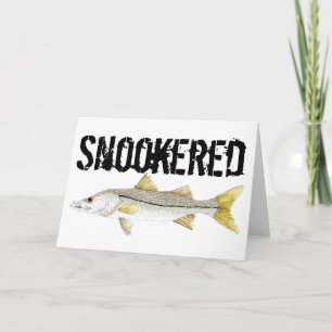 Tarjeta Snookered- Snook