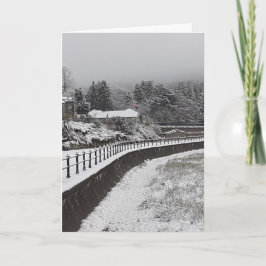 Tarjeta Snow On The Prom Navidad