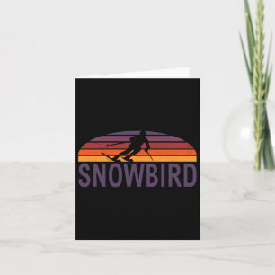 Tarjeta Snowbird Utah Usa Ski Resort Snowboard 1