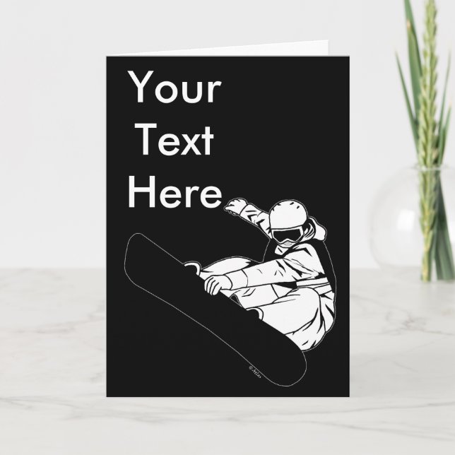 Tarjeta Snowboard 3 (Anverso)