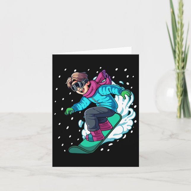 Tarjeta Snowboard 5 (Anverso)