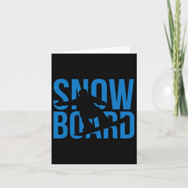 Tarjeta Snowboard 8 (Anverso)