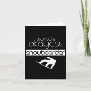 Tarjeta Snowboard de snowboard, el mejor snowboard del mun