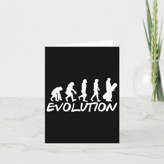 Tarjeta Snowboard Evolution Snowboard Snowboard (Anverso)