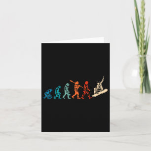 Tarjeta Snowboard Evolution Snowboarder Winter Snowboardin