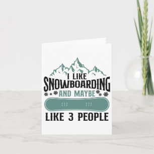 Tarjeta Snowboard Snowboard