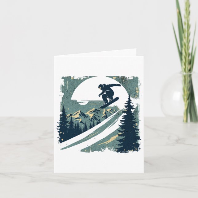 Tarjeta Snowboard Snowboard 8 (Anverso)