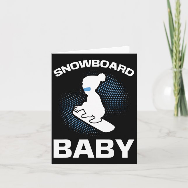 Tarjeta Snowboard Snowboard Ba (Anverso)