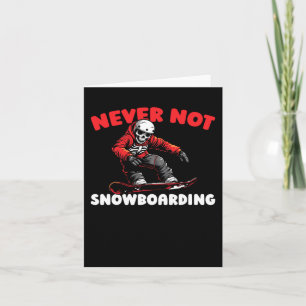 Tarjeta Snowboard Snowboard - Snowboard Deportes de invier