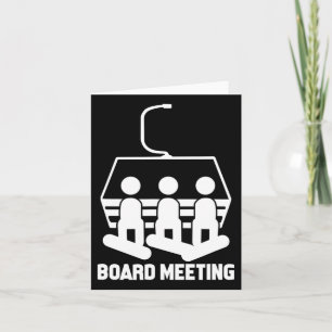 Tarjeta Snowboard Snowboard Snowboard Funny Snowboard