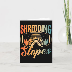Tarjeta Snowboard Snowboard Snowboard Outfit Shredopes Sno