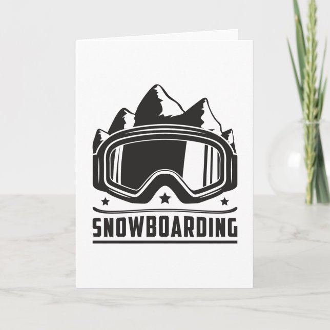 Tarjeta Snowboard Snowboard Snowboard Snowboard Snowboard  (Anverso)