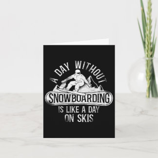 Tarjeta Snowboard Snowboard Vintage 14