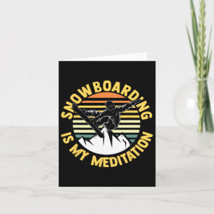 Tarjeta Snowboard Snowboarder Snowboard 2