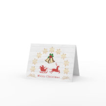 Snowflakes Bells Holly Santa Reindeer Navidades