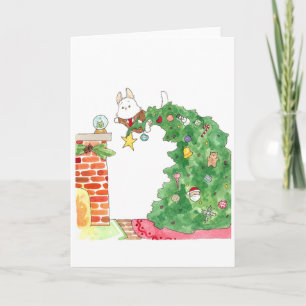 Tarjeta Snowglobe