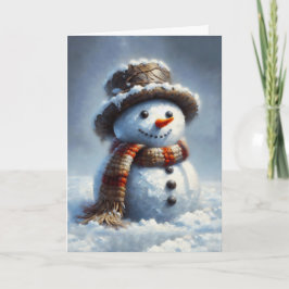Tarjeta Snowman