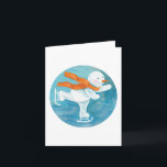 Tarjeta Snowman sobre patinaje sobre hielo<br><div class="desc">Patinaje Hielo Snowman. Allí, lejos de los helados lugares, donde los rayos de sol nunca brillan, se extiende la tierra del muñeco de nieve. Su amplia meseta cubierta por una gruesa manta de nieve y hielo eterno. No hay lugar más frío en el mundo. Pero con tanto frío, los hombres...</div>