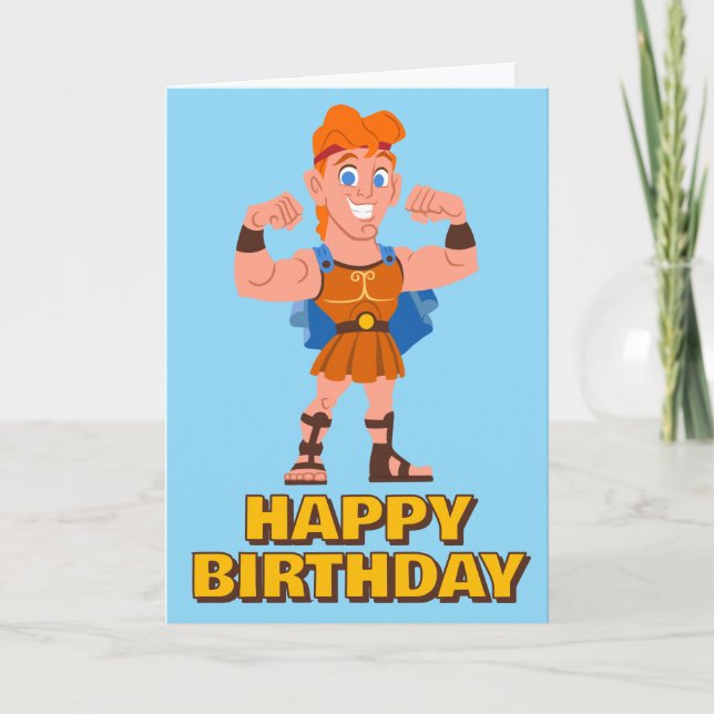 Tarjeta So Cute Hercules Card (Anverso)